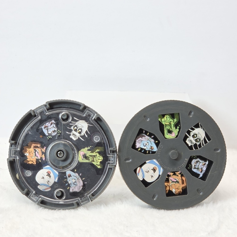 Vintage 1984 Ghostbusters Zapper Projector Reels The Real Ghostbusters Lot Of 2